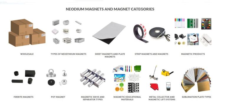HARDWARE MATERIALS - MAGNETS